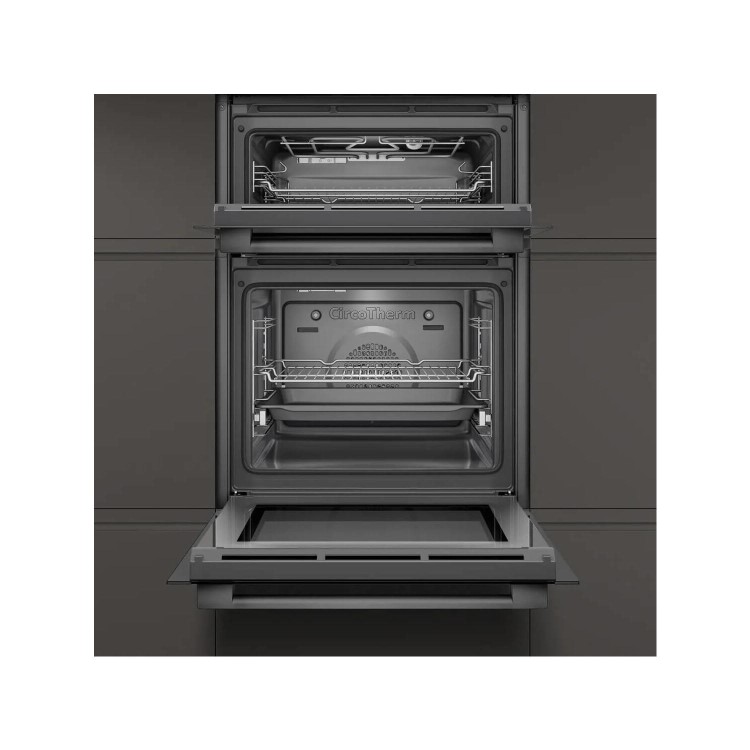 Neff N50 Built-In Electric Double Oven - Graphite Grey