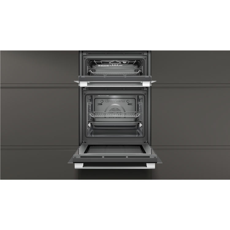 Neff N50 Built-In Electric Double Oven - Stainless Steel