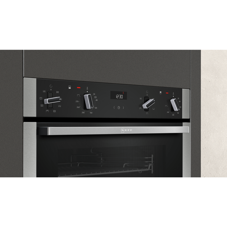 Neff N50 Built-In Electric Double Oven - Stainless Steel