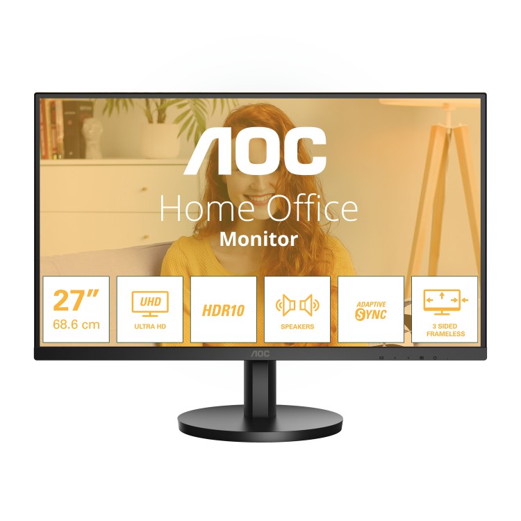 AOC U27B3A 27" IPS UHD 4K Monitor 