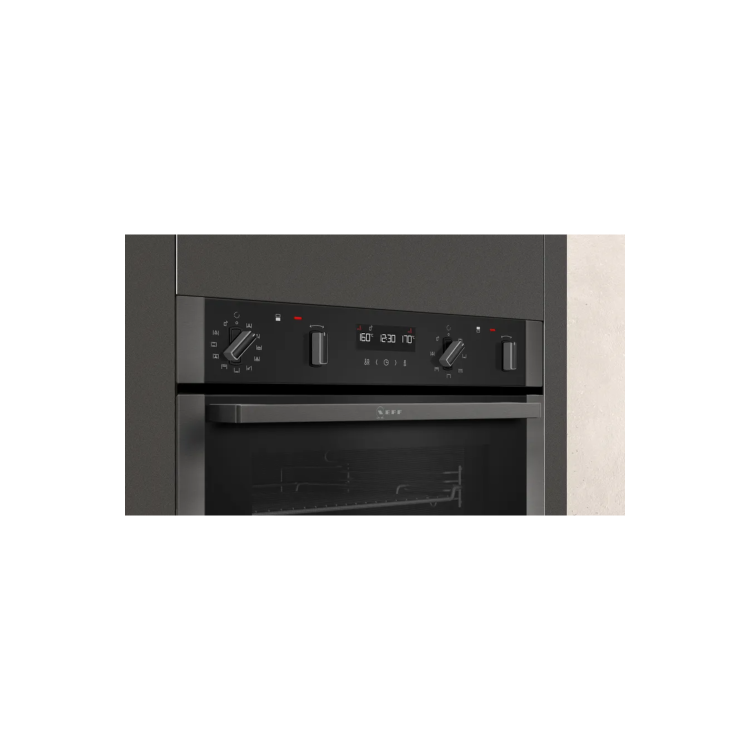 Neff N50 Built-In Electric Double Oven - Grey