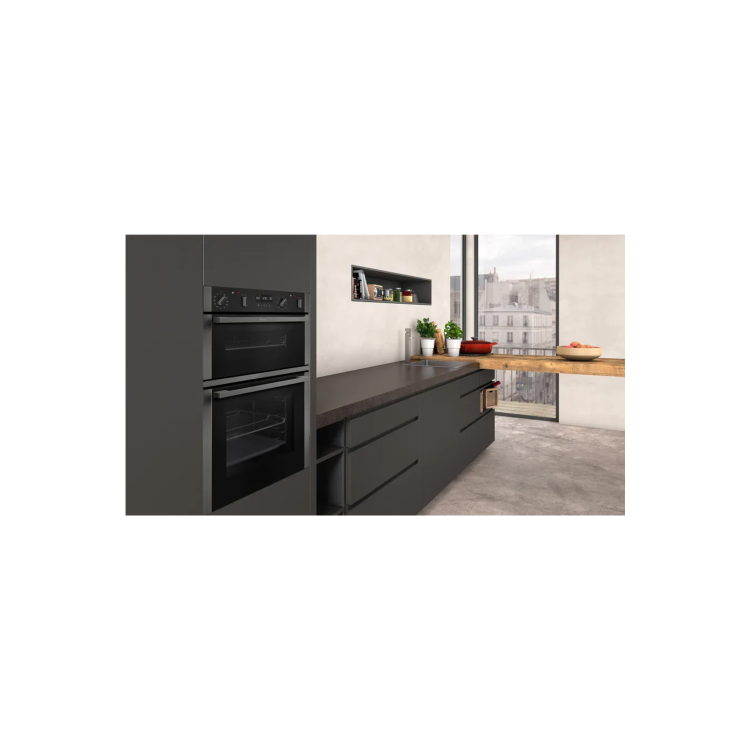 Neff N50 Built-In Electric Double Oven - Grey