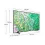 Samsung Crystal DU8000 43 inch Smart 4K Ultra HD LED TV