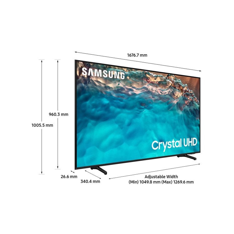 Samsung BU8000 75 Inch 4K HDR Smart TV