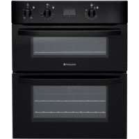 Hotpoint UH53KS Electric Built Under Double Oven Black