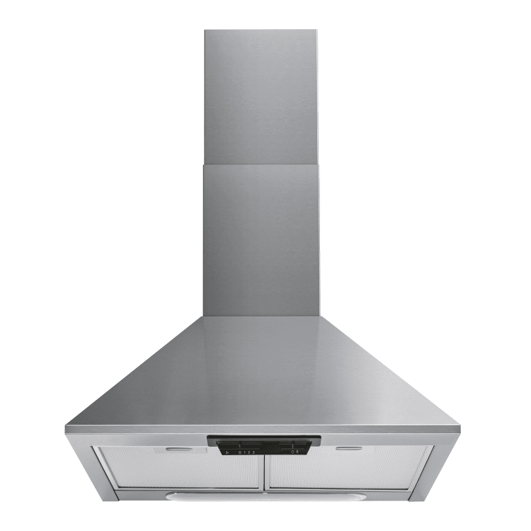 Refurbished Indesit UHPM63FCSX 60cm Chimney Cooker Hood Silver