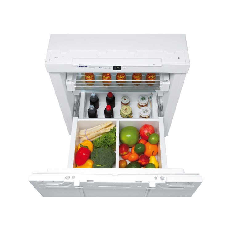 Liebherr UIK1550 60cm Wide Integrated Under Counter Pull-Out Drawer Fridge - White