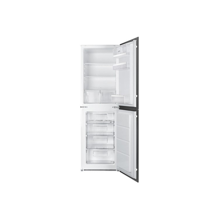 Smeg UKC3170P1 54cm Wide 50-50 Integrated Upright In-Column Fridge Freezer