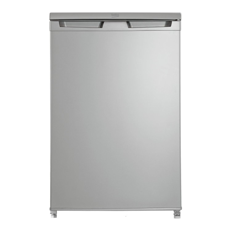 Refurbished Beko UL4584S Freestanding 128 Litre Under Counter Larder Fridge Silver