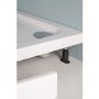 100mm High  Riser Kit Pack for Offset Quadrant Shower Tray - White