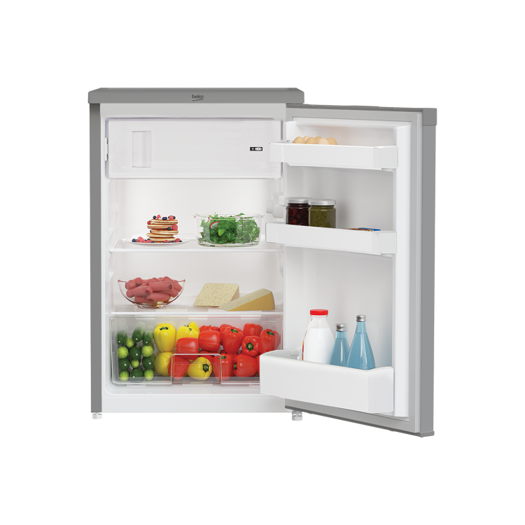 Beko Under Counter Freestanding Fridge With Icebox - Silver