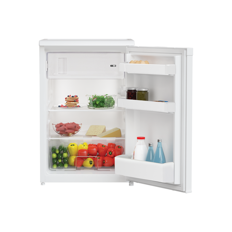 Refurbished Beko UR4584W Freestanding 101 Litre Under Counter Fridge With Icebox White