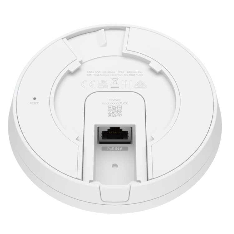 Ubiquiti 2K HD PoE Ceiling IP Dome Camera - 1 Pack