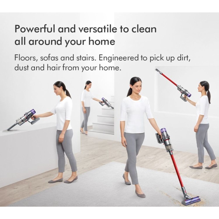 DYSON V11 Extra Cordless Vacuum Cleaner - Red & Purple