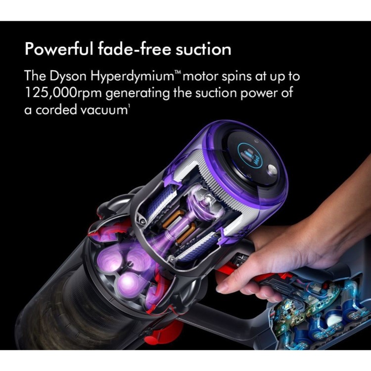 DYSON V11 Extra Cordless Vacuum Cleaner - Red & Purple