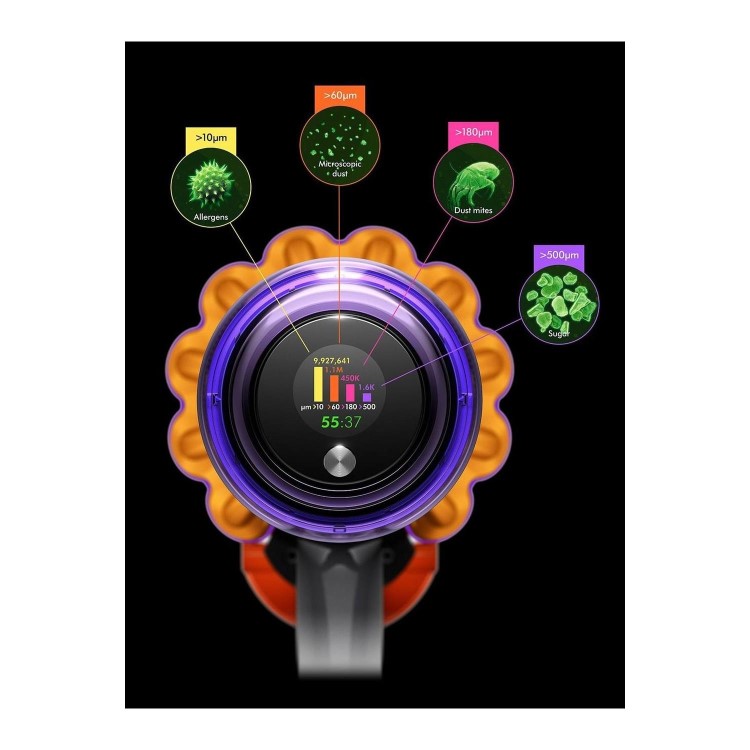 Dyson V15 Detect Animal Cordless Vacuum Cleaner - Up To 60 Minute Run Time