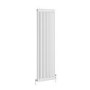 Reggio White Vertical Double Column Traditional Radiator 1800x560mm 5279 BTU - Cast Iron Style