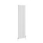 Reggio White Vertical Triple Column Traditional Radiator 1800x470mm 5545 BTU - Cast Iron Style