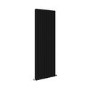 Riace Midnight Black Vertical Flat Designer Radiator 1800x680mm Double Panel 6947 BTU