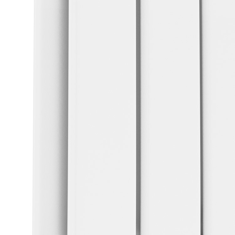 Riace White Vertical Flat Designer Radiator 1800x680mm Double Panel 6947 BTU