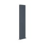 Riace Anthracite Vertical Flat Designer Radiator 1800x408mm Double Panel 4168 BTU