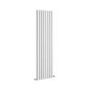 Sorrento White Vertical Oval Designer Radiator 1600x472mm Double Panel 4468 BTU