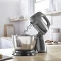 Breville Flow Stand Mixer with Detachable Hand Mixer and 3.5L Bowl in Grey