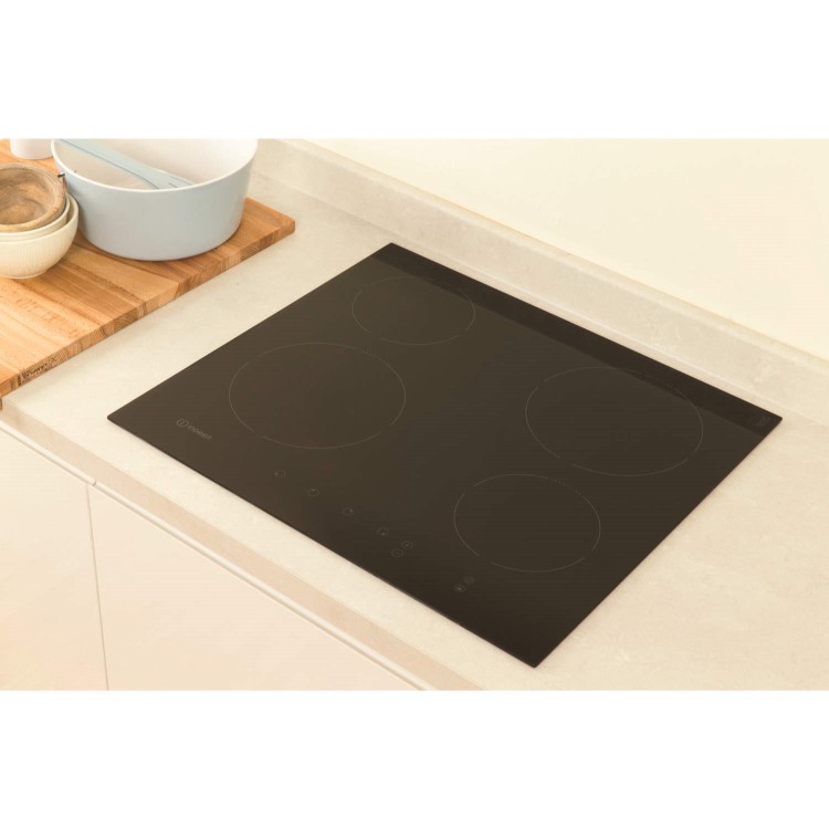 Indesit VIA640C 60cm Induction Electric Hob in Black