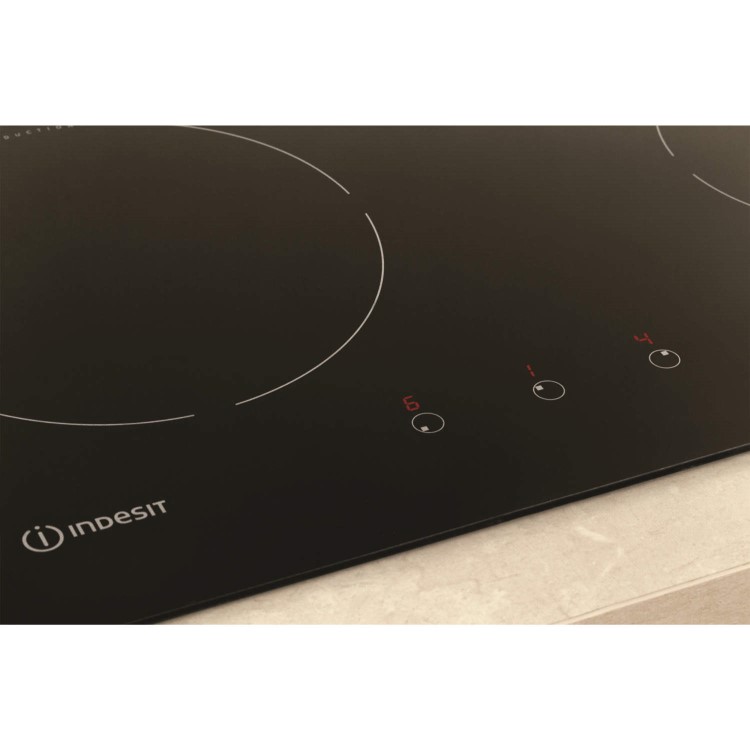 Indesit VIA640C 60cm Induction Electric Hob in Black