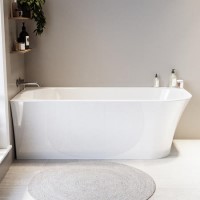 Freestanding Single Ended Left Hand Corner Bath 1700 x 750mm - Vigo