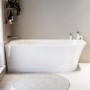 Freestanding Single Ended Left Hand Corner Bath 1700 x 750mm - Vigo