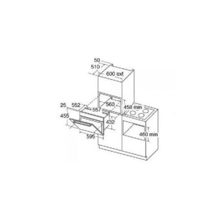 CDA VK902SS Built-in 40 L Combination Microwave Oven - Stainless Steel