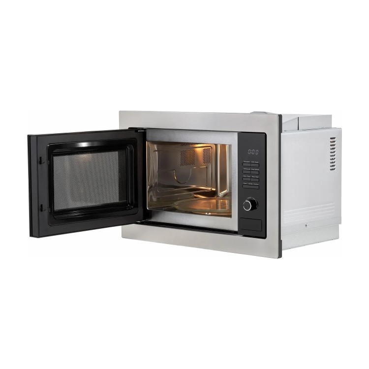 CDA Built-In Microwave with Grill - Stainless Steel