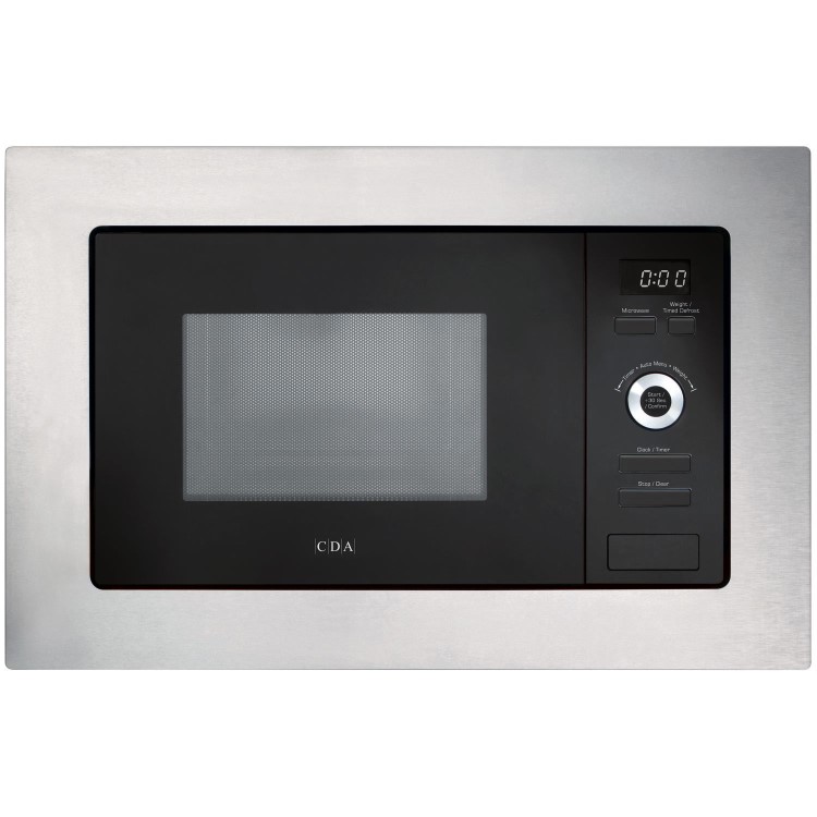 CDA Built-In Microwave - Stainless Steel