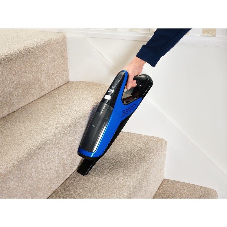 Beko VRT61821VD Beetle 21V Cordless 2in1 Vacuum Cleaner - Blue & Black