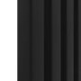 Ravello Midnight Black Vertical Square Designer Radiator 1800x450mm Single Panel 3618 BTU