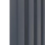 Ravello Anthracite Vertical Square Designer Radiator 1800x450mm Single Panel 3618 BTU