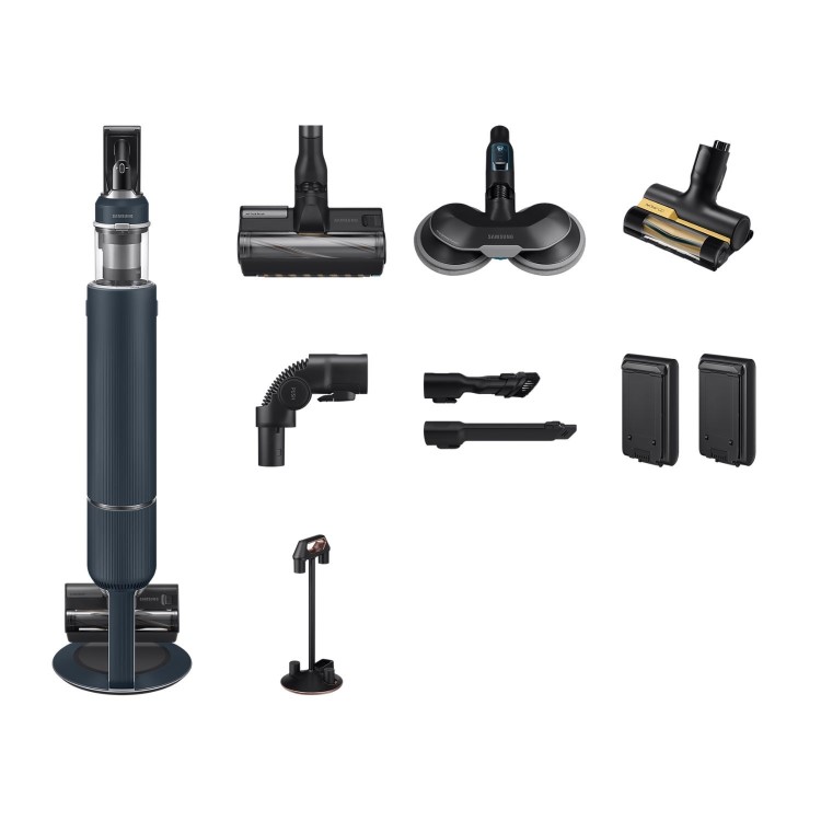 Samsung Bespoke Jet PLUS Pro Extra Cordless Stick Vacuum Cleaner with Cleaning Station