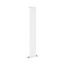 Riace White Vertical Flat Designer Radiator 1600x272mm Single Panel 1628 BTU