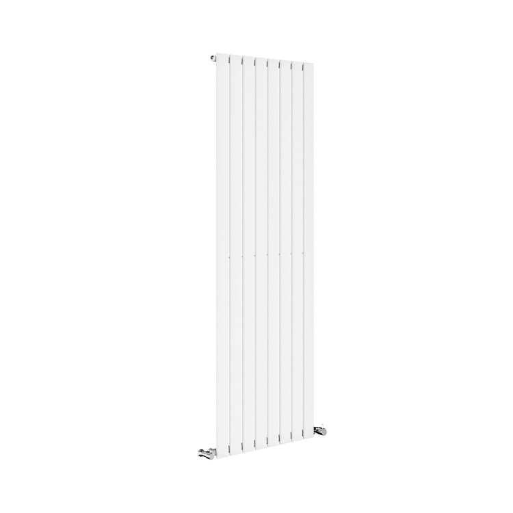 Riace White Vertical Flat Designer Radiator 1600x544mm Single Panel 3256 BTU