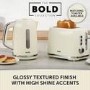 Breville Bold 2 Slice Toaster - Cream