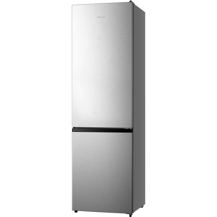 Hisense 336 Litre 60/40 Freestanding Fridge Freezer - Stainless Steel