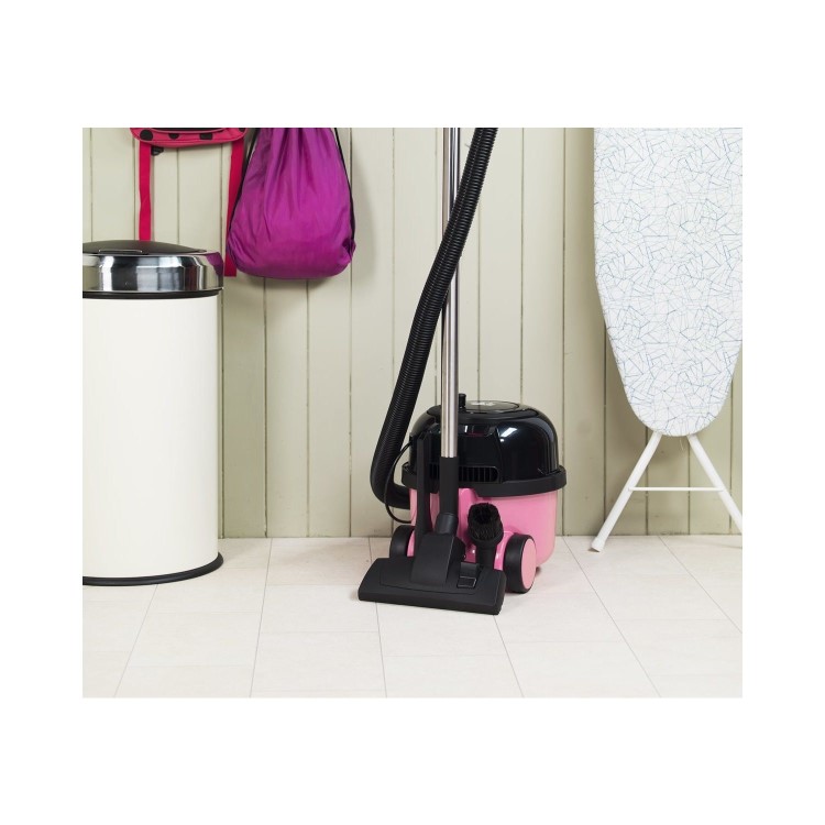 Numatic HET160 Hetty Bagged Vacuum Cleaner - Pink