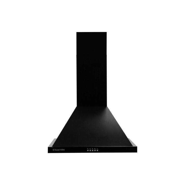 Russell Hobbs RHSCH601B 60cm Wide Black Chimney Cooker Hood 
