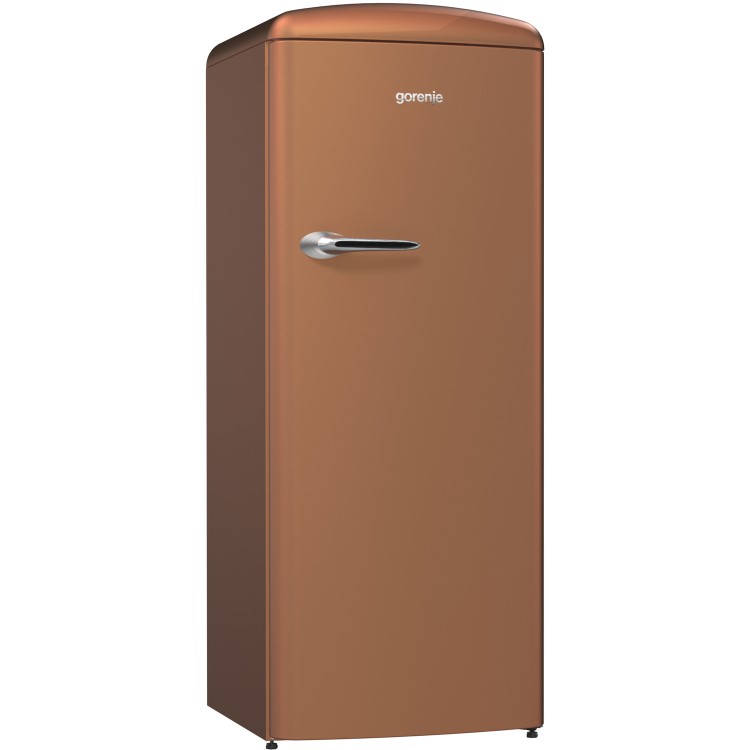 Gorenje ORB153CR Retro Freestanding Fridge With Freezer Box - 154cm - Right Hand - Copper