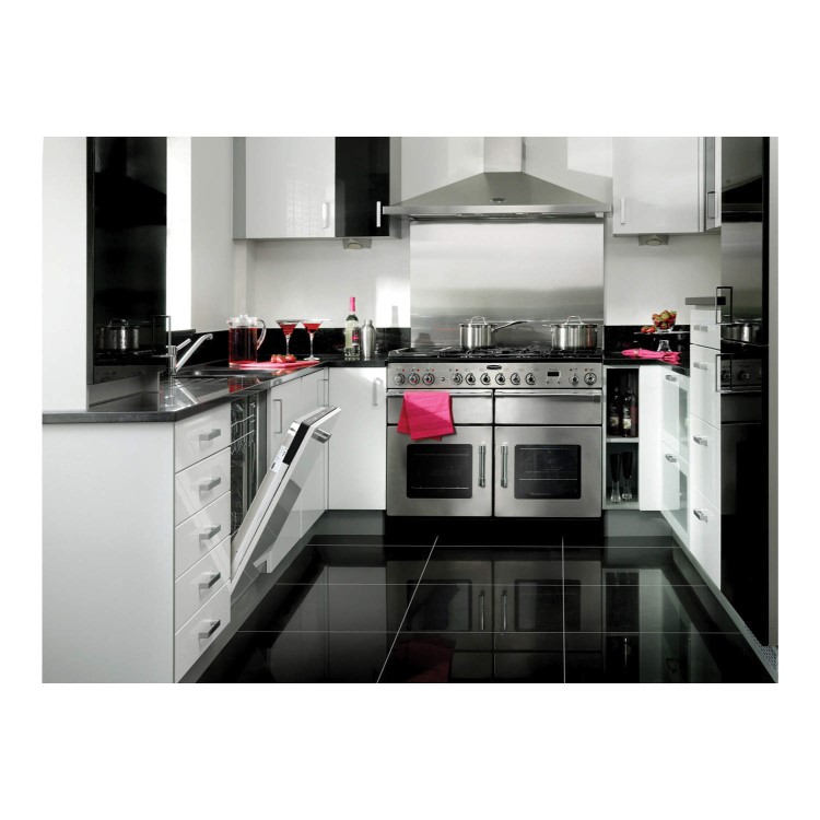 Rangemaster 81010 Excel 110cm Electric Range Cooker With Ceramic Hob - Black