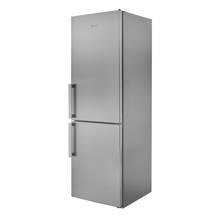 Whirlpool 339 Litre 70/30 Freestanding Fridge Freezer - Optic Inox