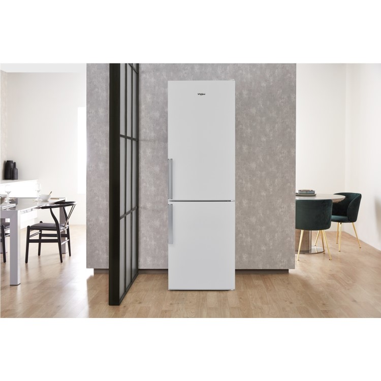 Whirlpool 339 Litre 70/30 Freestanding Fridge Freezer - Optic Inox