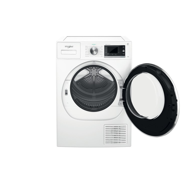 Whirlpool 6th Sense 9kg Heat Pump Tumble Dryer - White