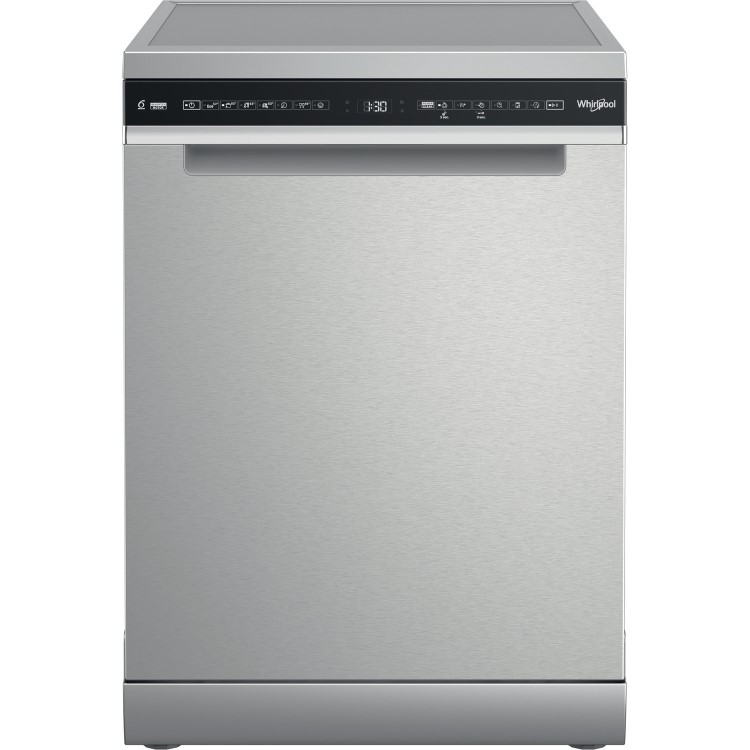 Whirlpool 6th Sense Freestanding Dishwasher - B-Rated, Stainless Steel